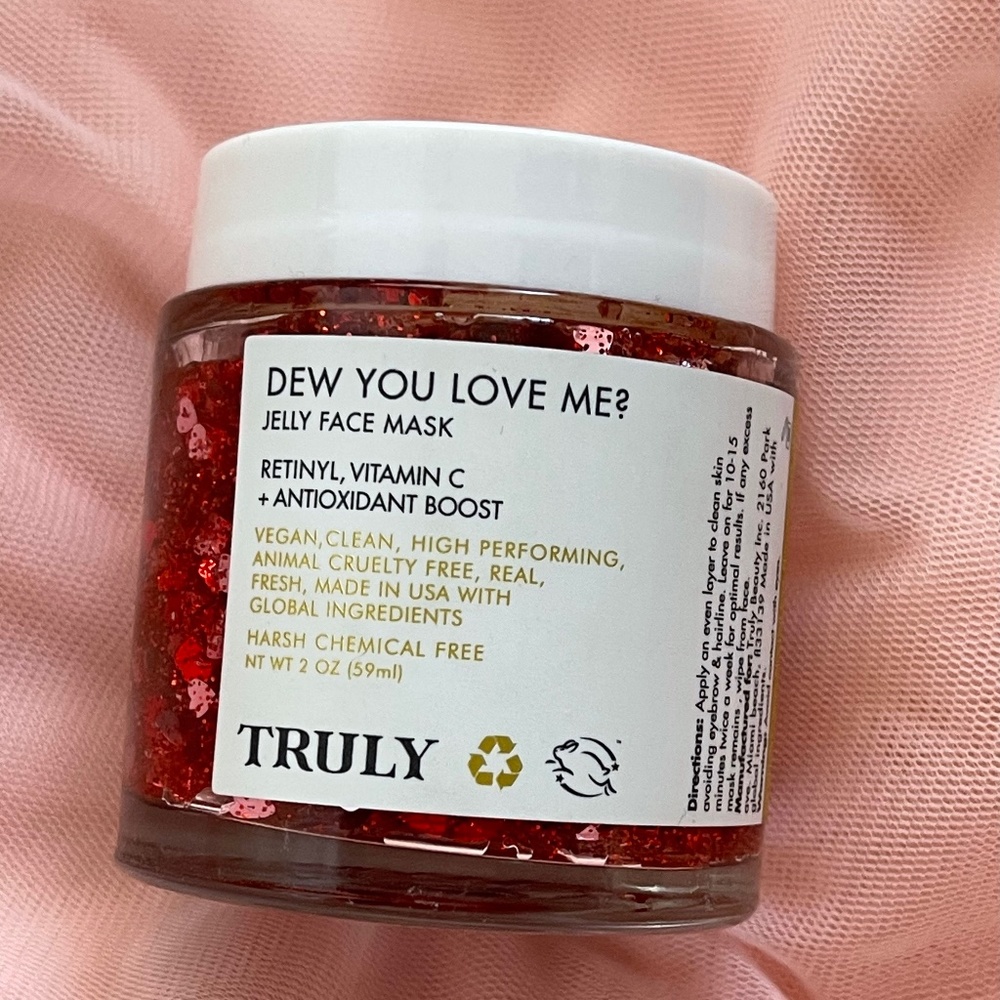 TRULY Dew You Love Me Jelly Face Mask